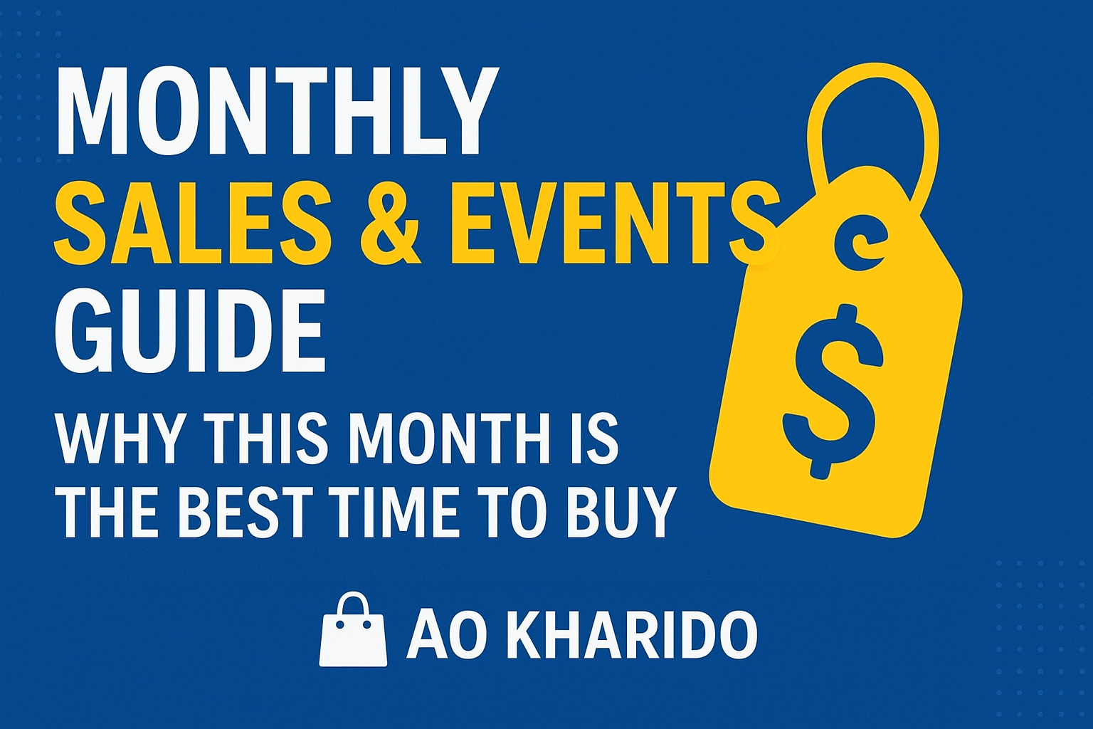 Shop Smart This Month: All Sales, Events & Best Deals You Shouldn’t Miss