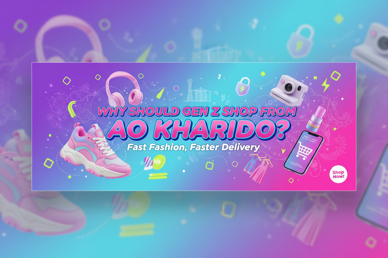 Why Should Gen Z Shop From Ao Kharido? The Ultimate 2025 Guide for Trendsetters in Pakistan