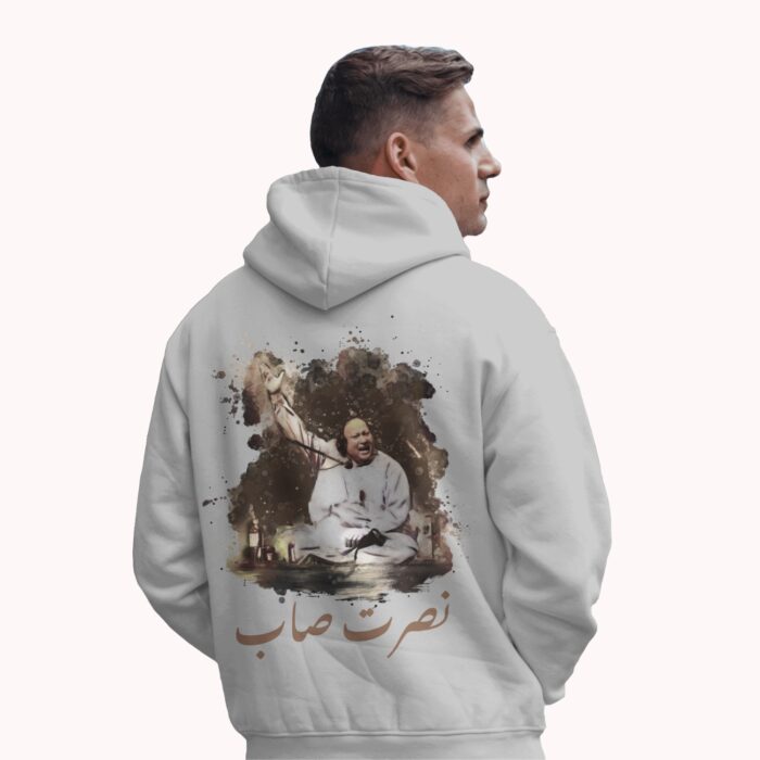 'NUSRAT SAAB' Oversized Hoodie