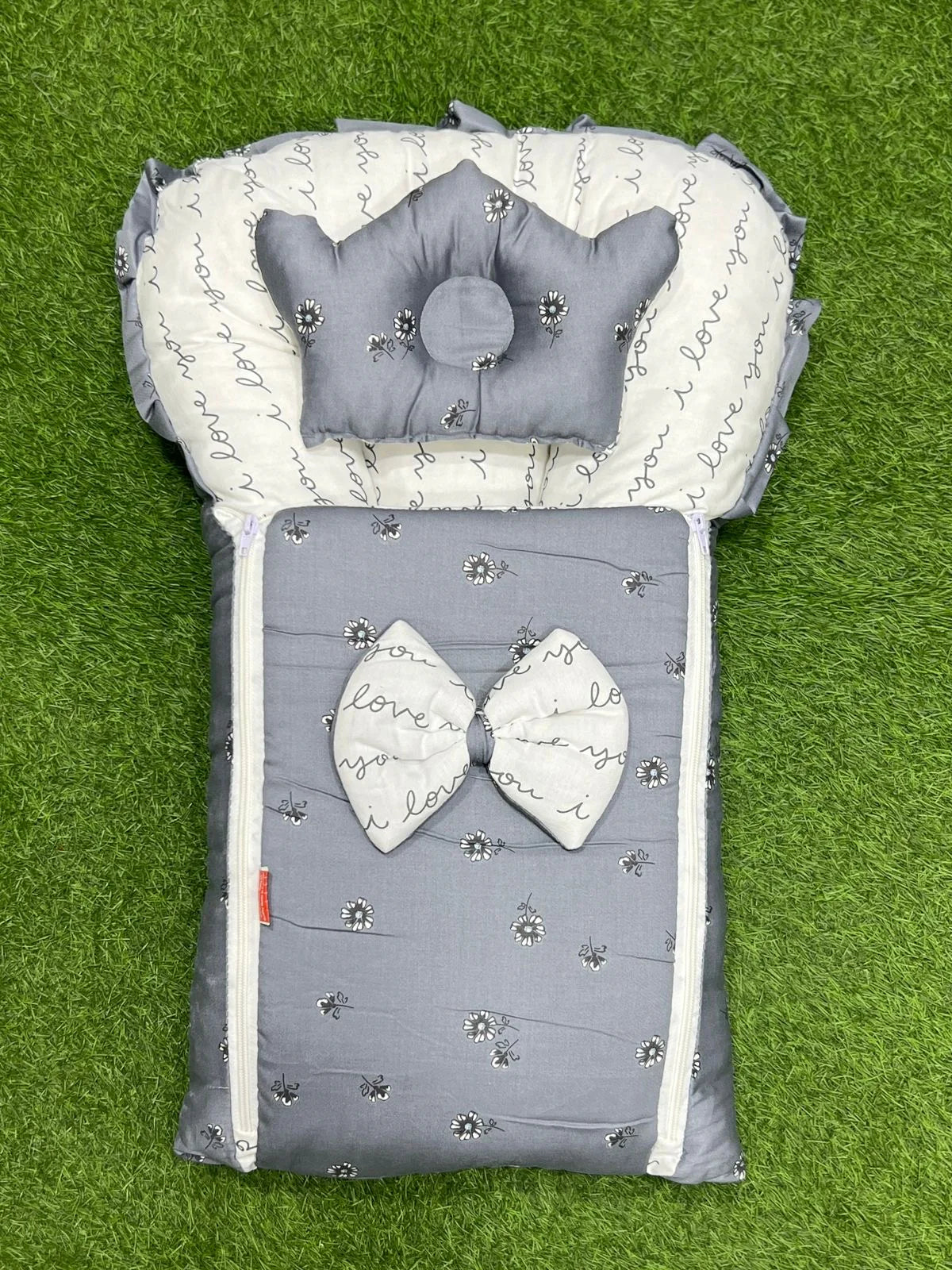 Grey Legend Butterfly Bow Baby Carry Nest