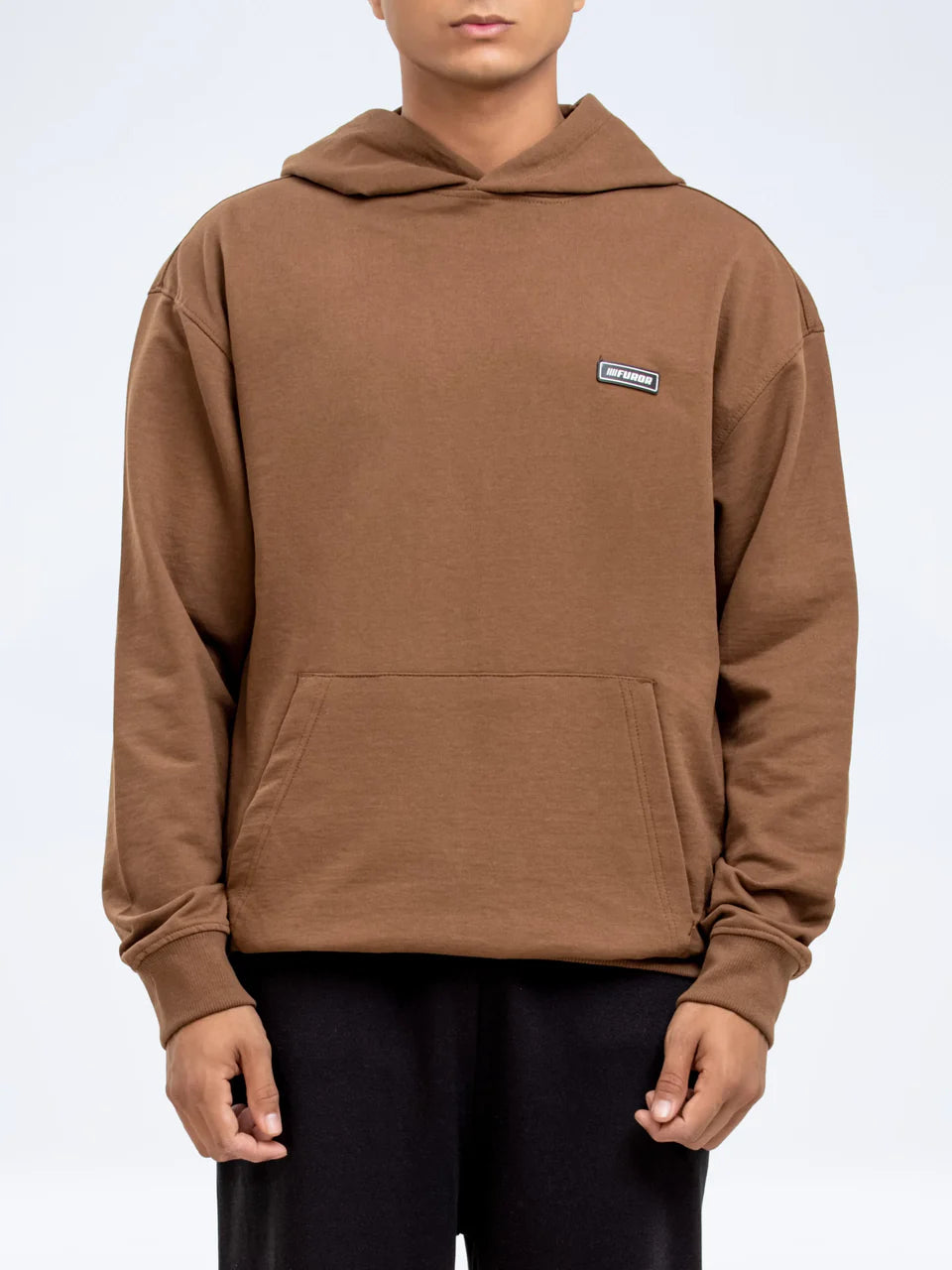 Everyday Pullover Hoodie – Cozy Fleece with Front & Back Print