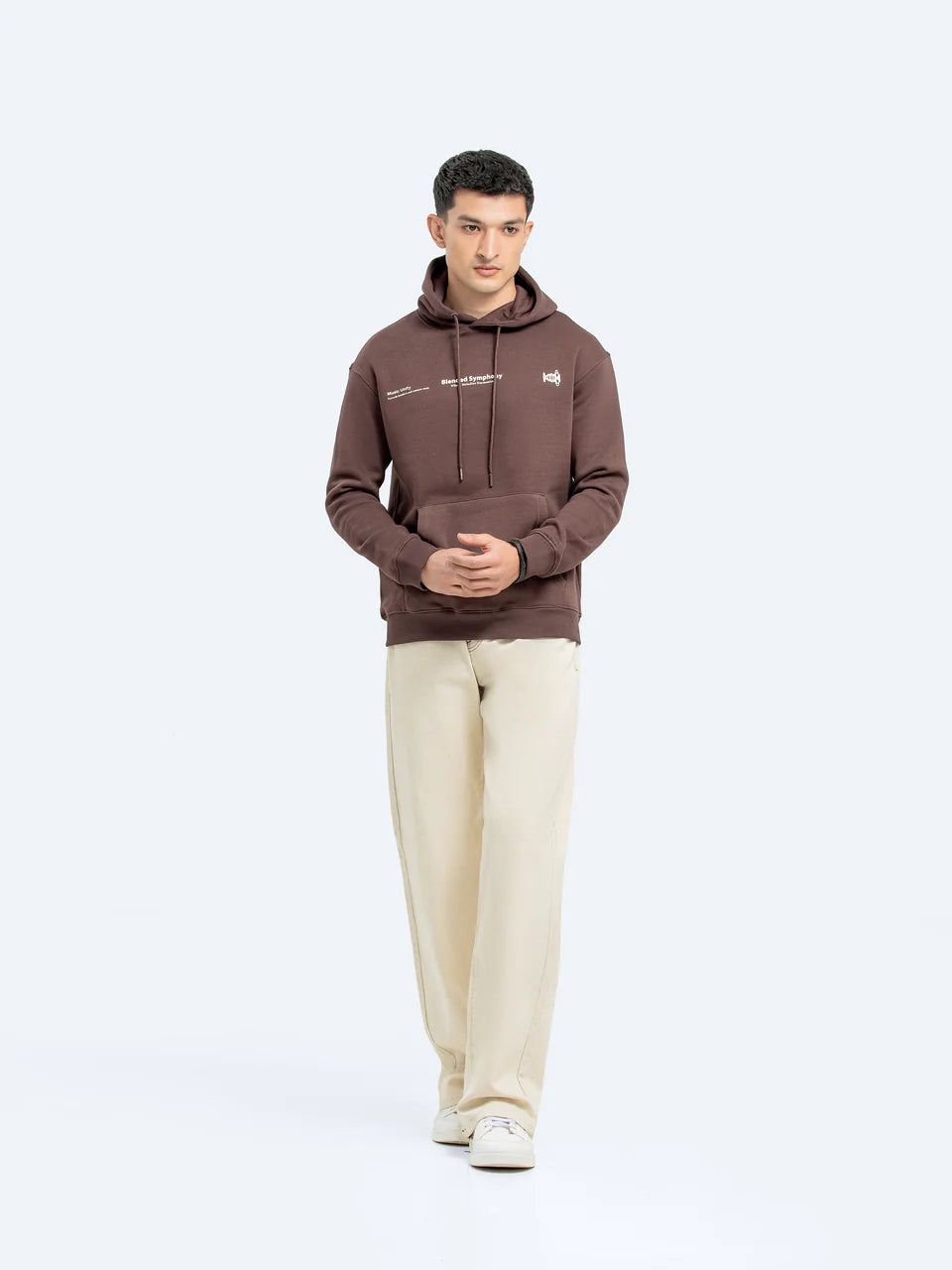 Fleece Pullover Hoodie – Cozy Comfort with Front & Back Print