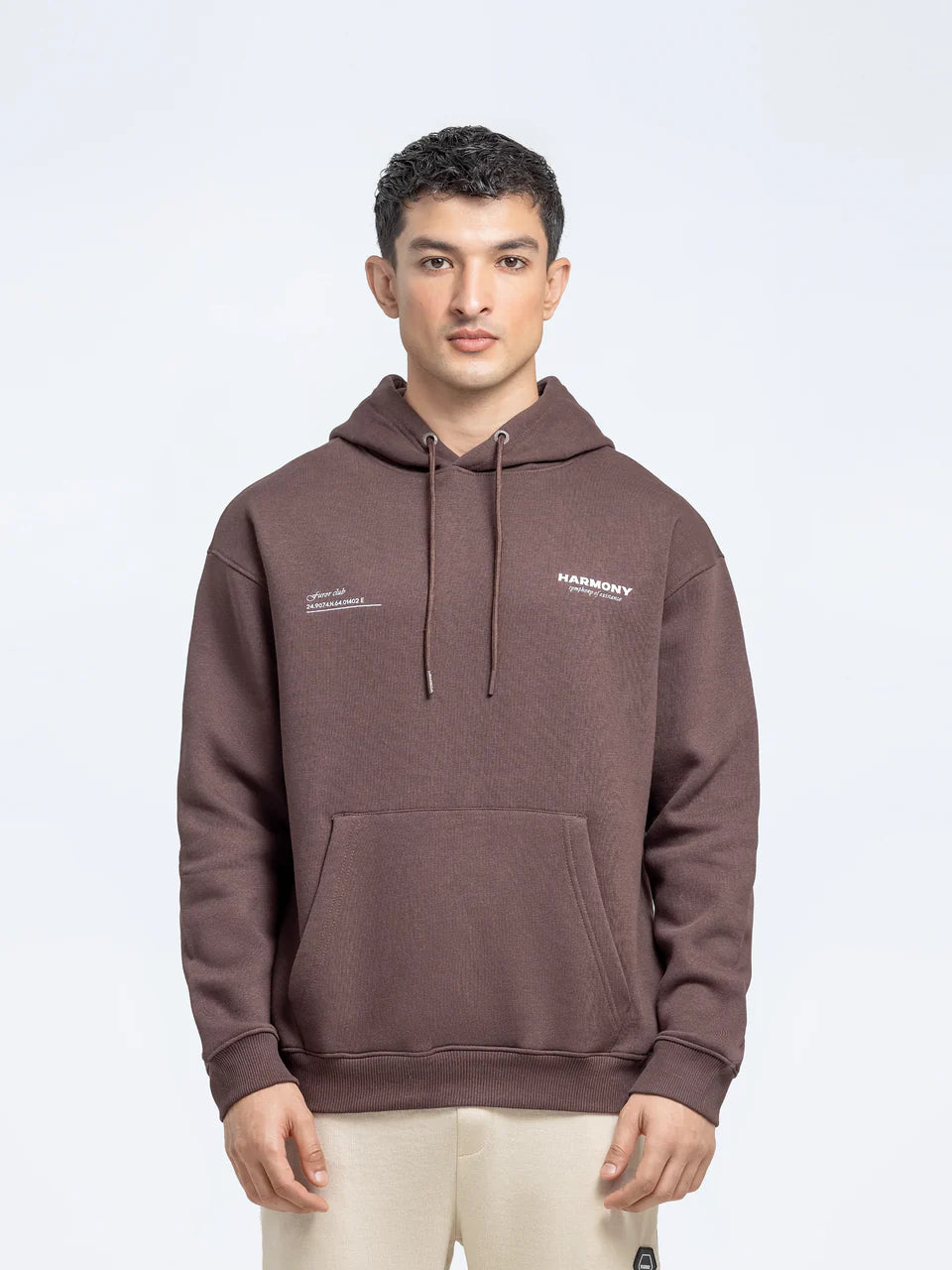 Cozy Fleece Pullover Hoodie – Front & Back Print
