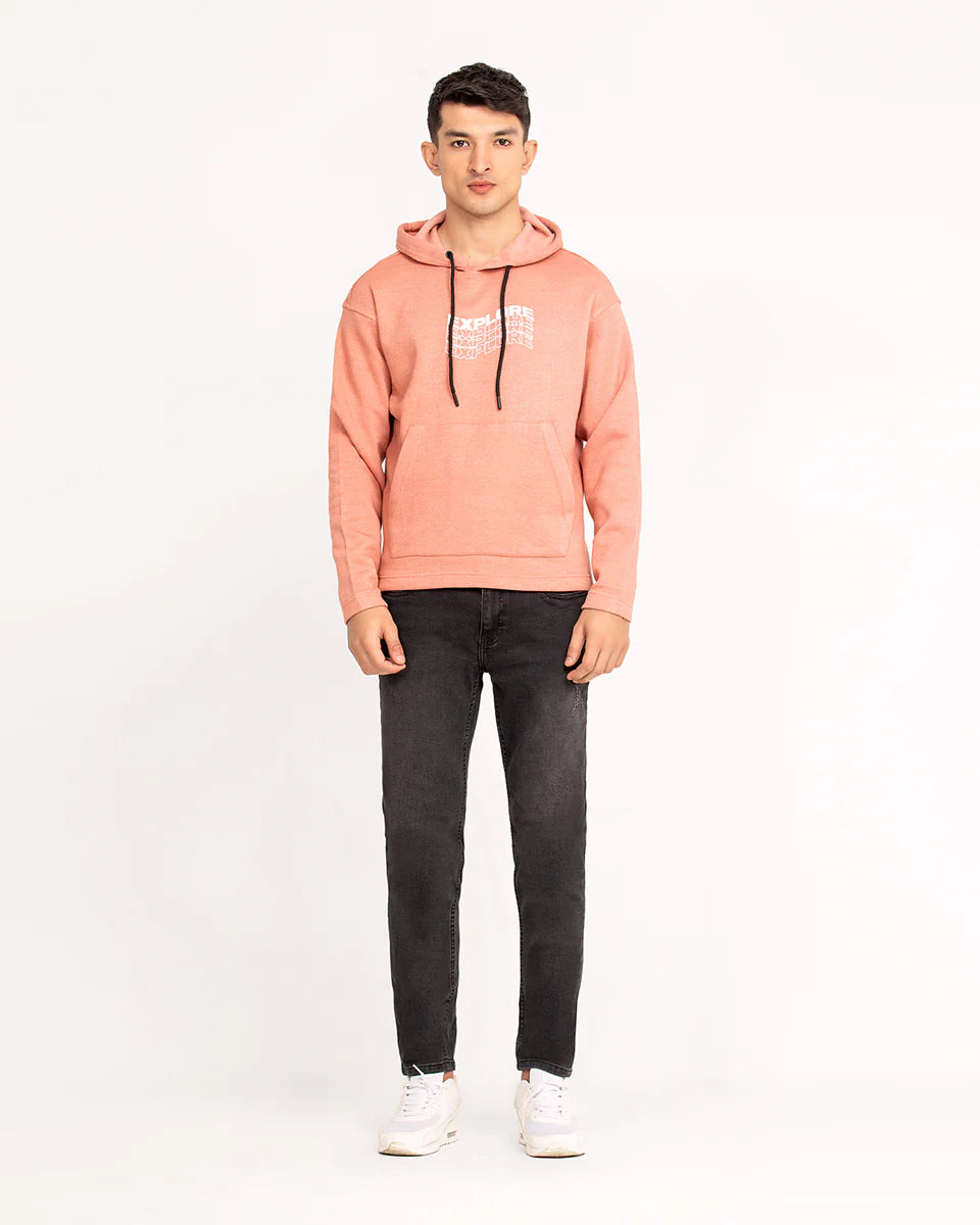 Cozy Fleece Hoodie – Front & Back Print Pullover