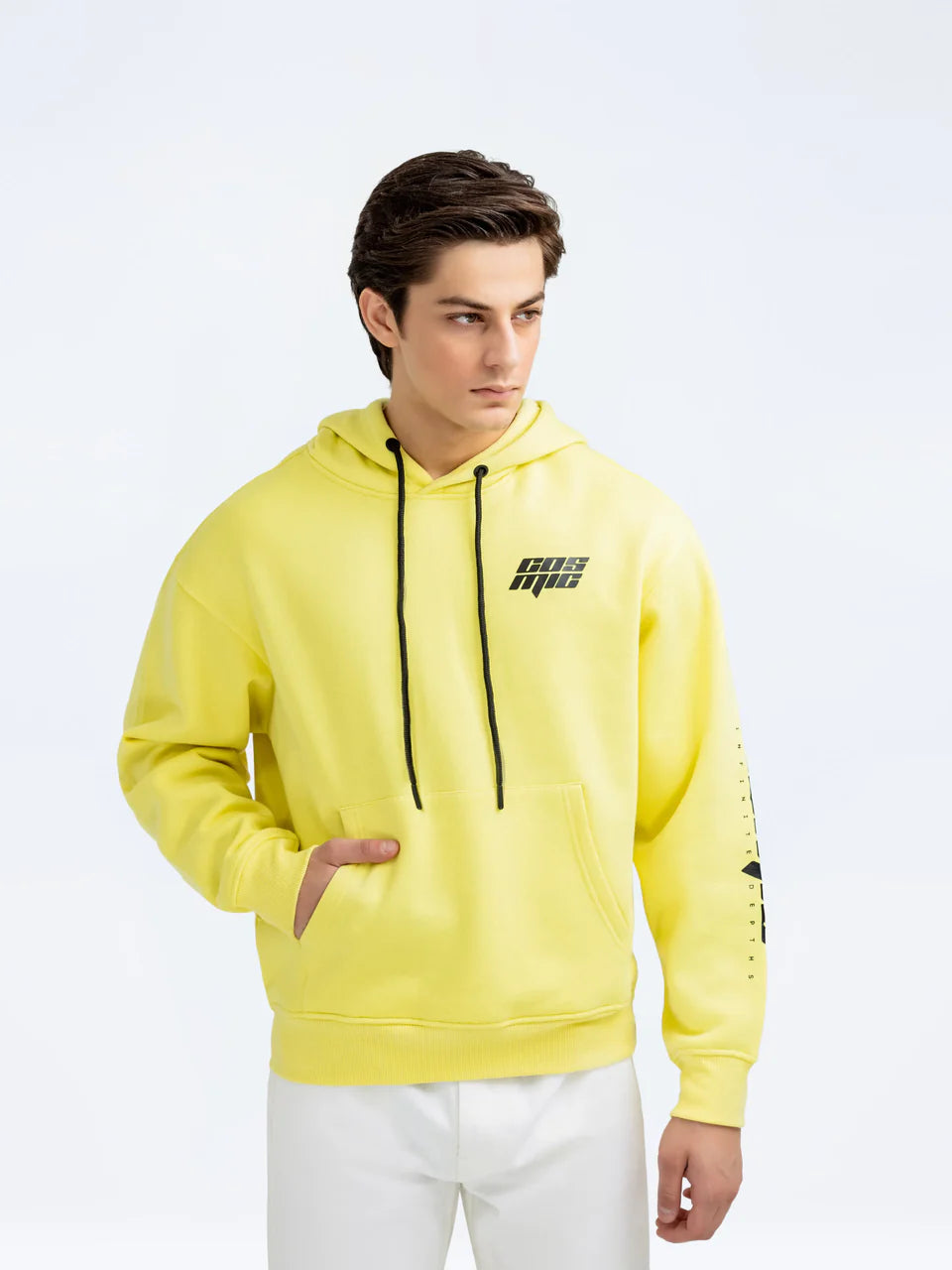 Fleece Pullover Hoodie – Cozy Comfort with Front & Back Print