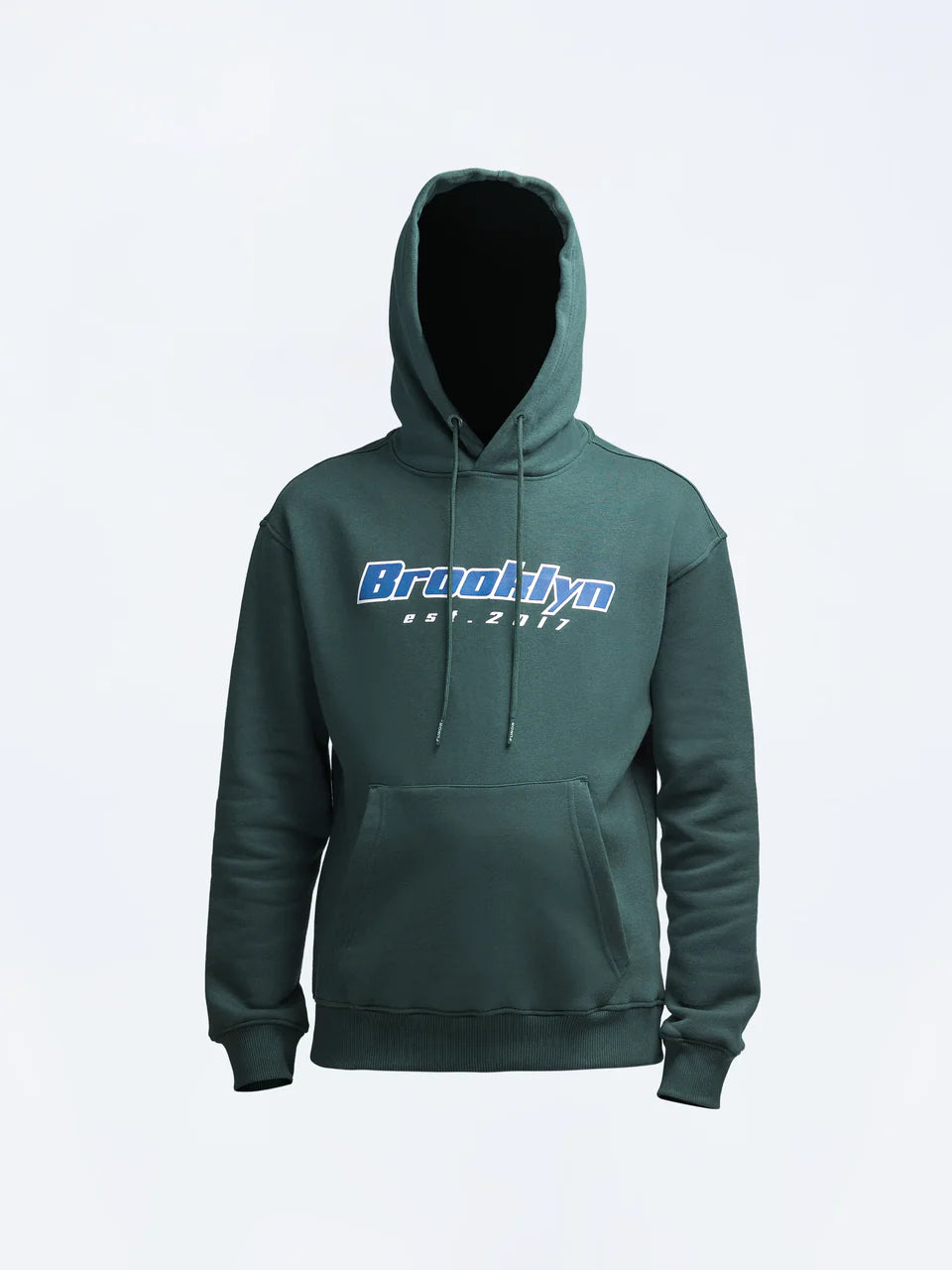 Brooklyn Pullover Hoodie – Fleece with Front & Back Print