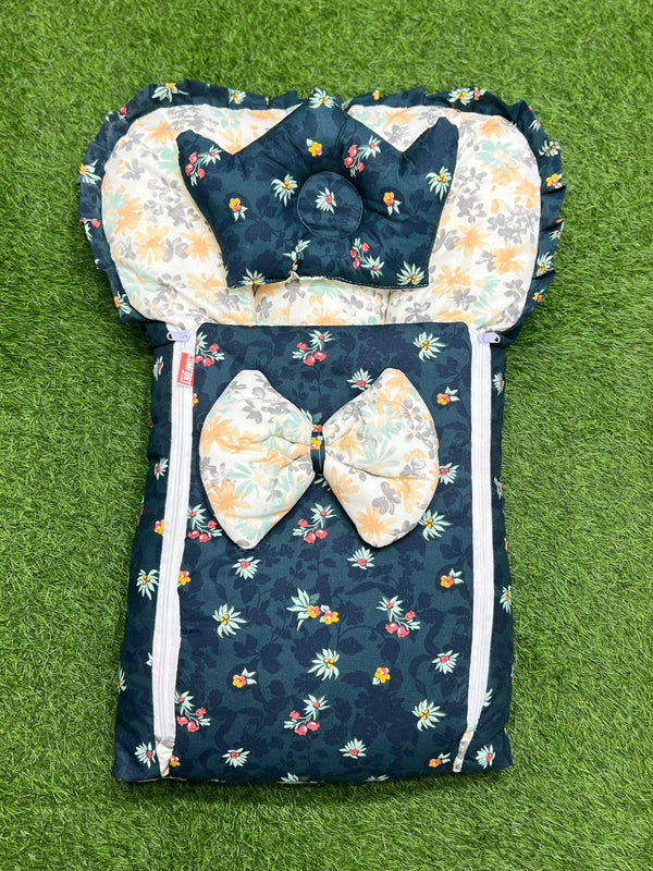 Army Green Butterfly Bow Baby Carry Nest