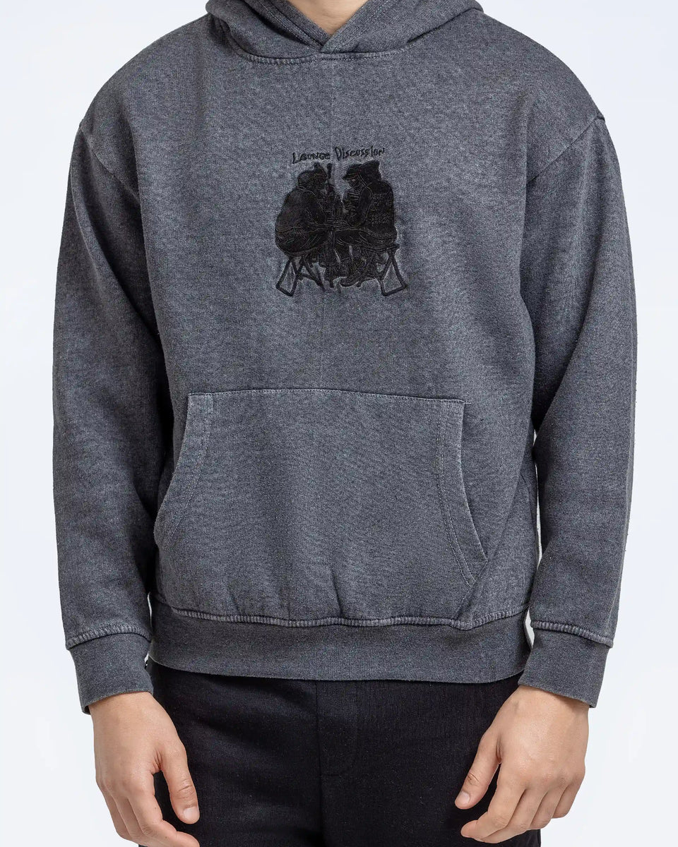 Classic Pullover Hoodie – Cozy Fleece with Front & Back Print