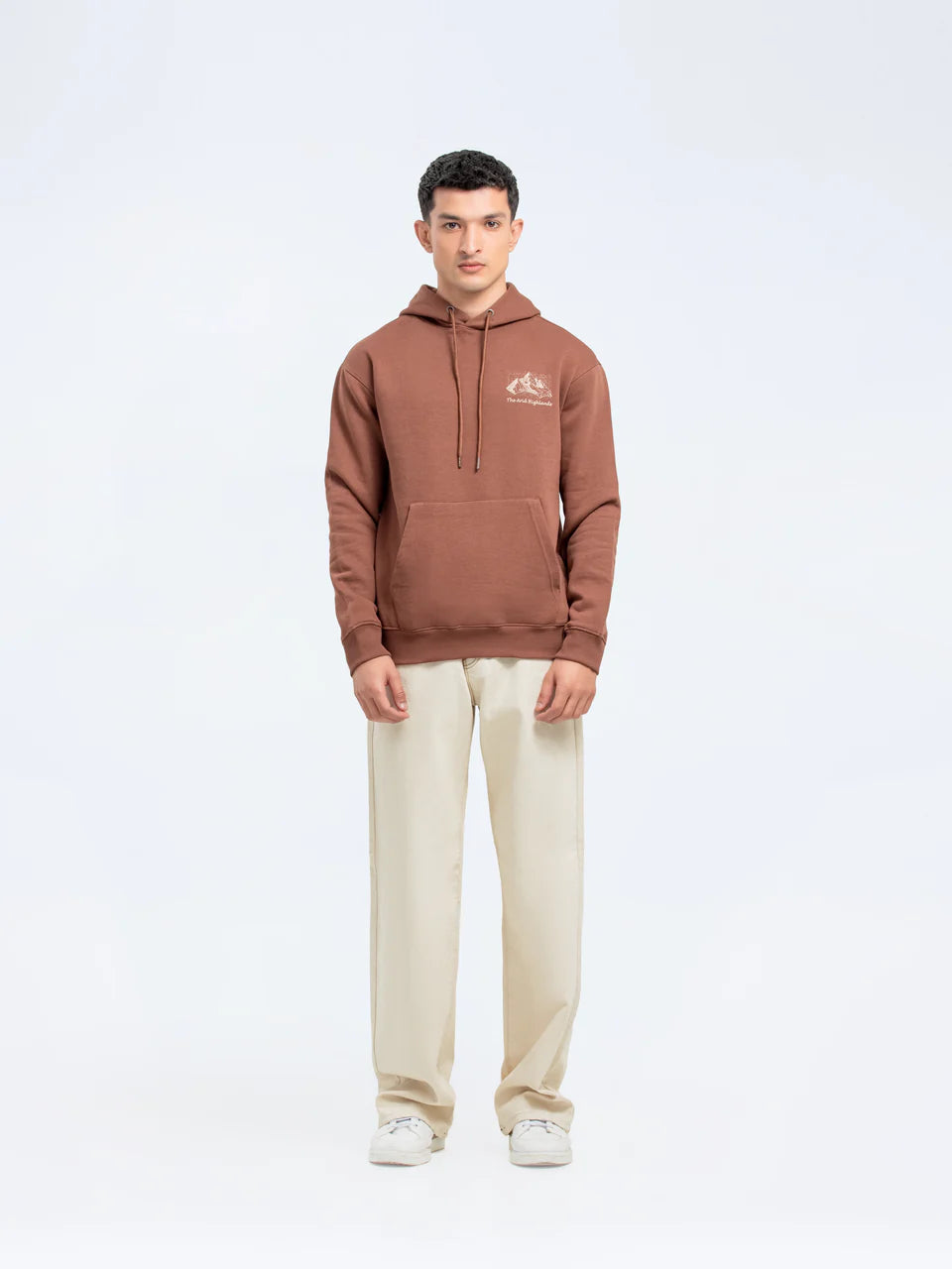 Stylish Printed Pullover Hoodie – Fleece with Front & Back Print