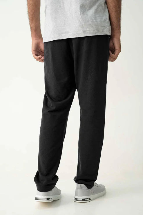 Men’s Pique Cotton Slim-Fit Trousers