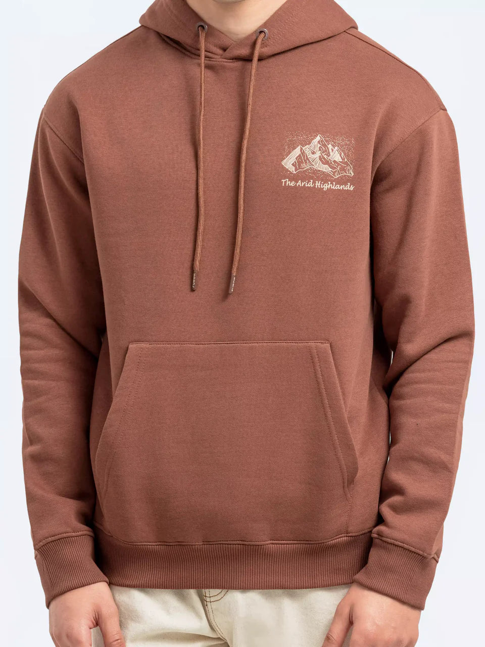 Stylish Printed Pullover Hoodie – Fleece with Front & Back Print