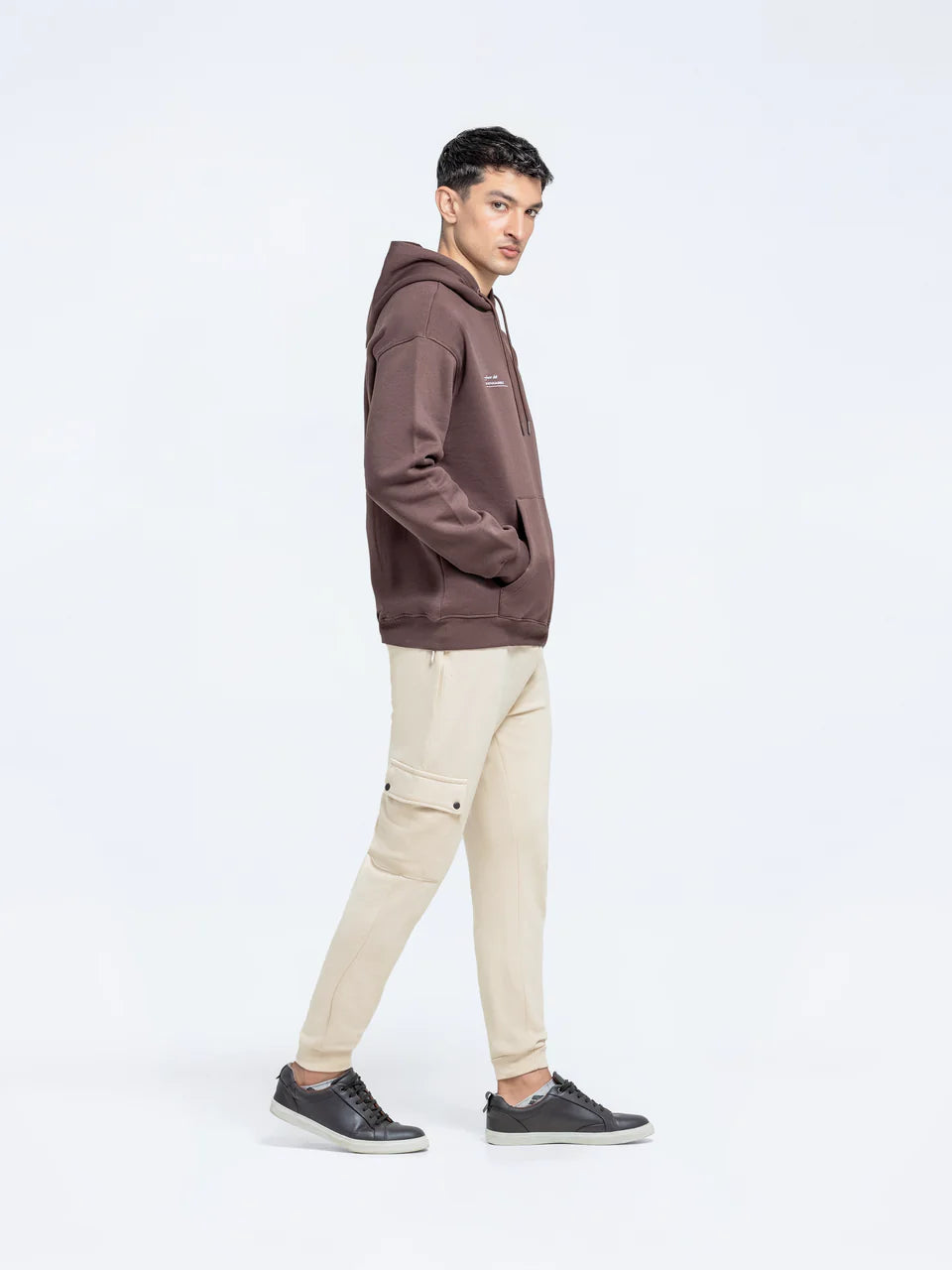 Cozy Fleece Pullover Hoodie – Front & Back Print