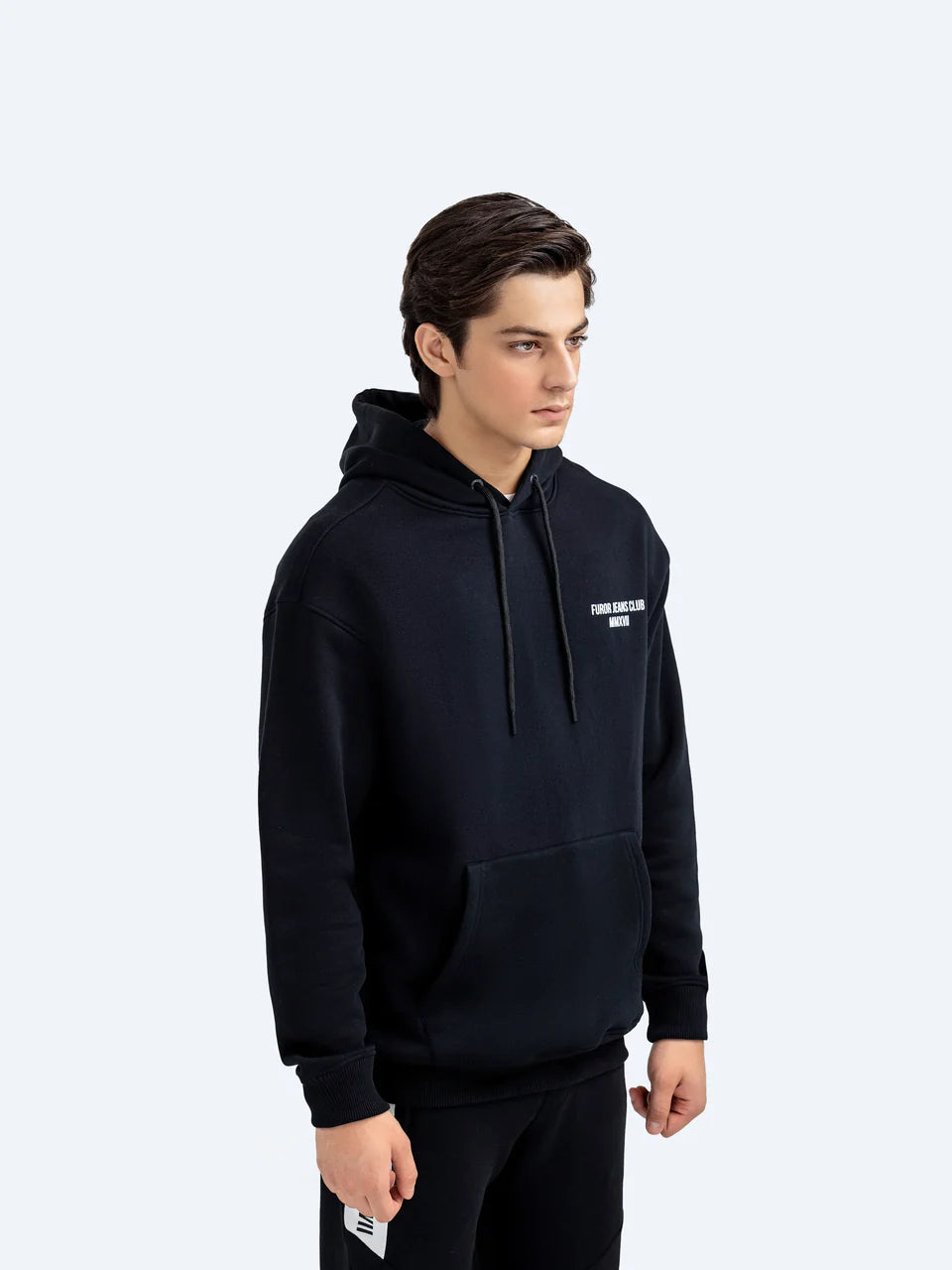 Eye-Catching Printed Pullover Hoodie – Fleece with Front & Back Print