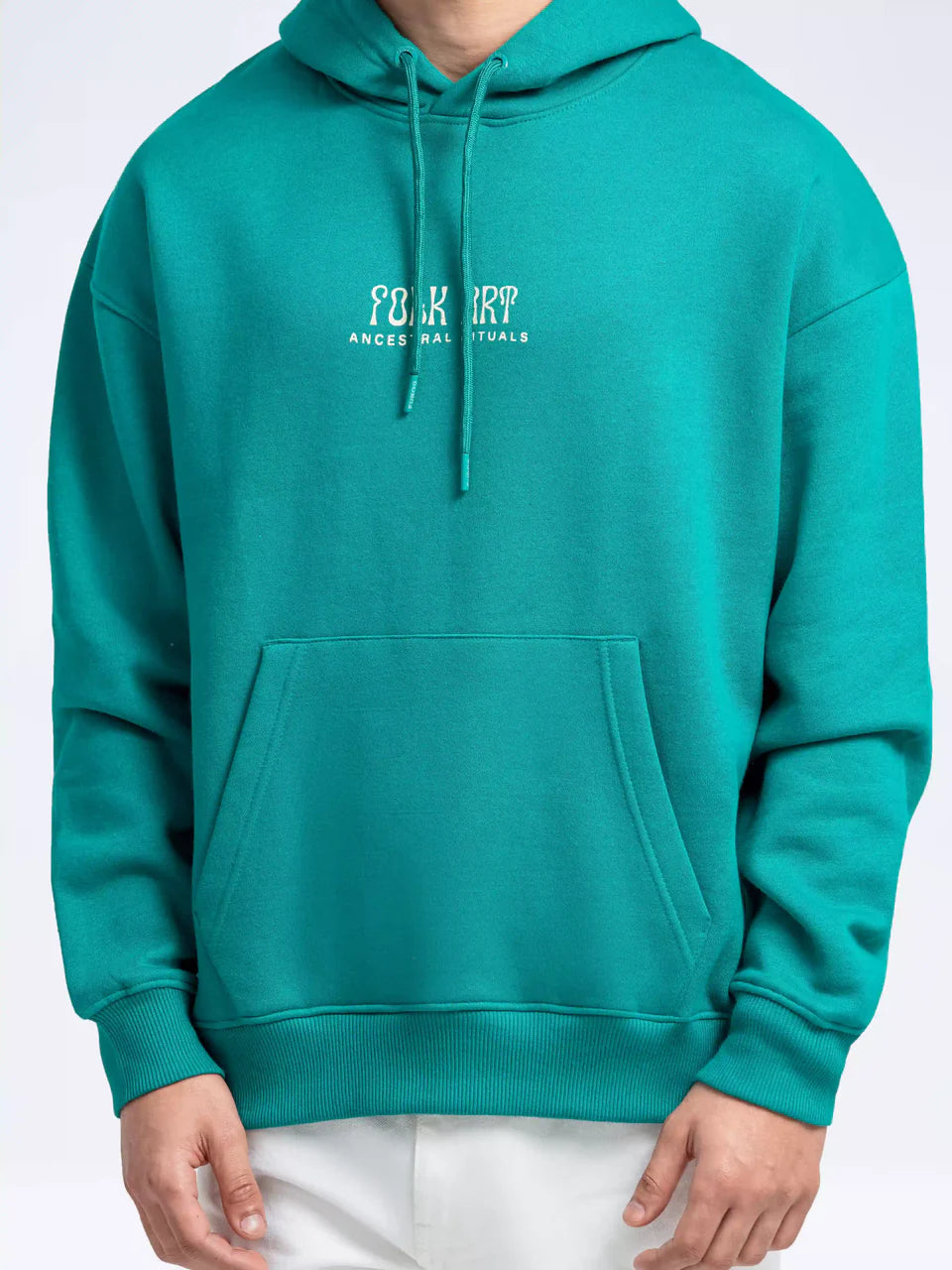 Classic Printed Pullover Hoodie – Fleece with Front & Back Print
