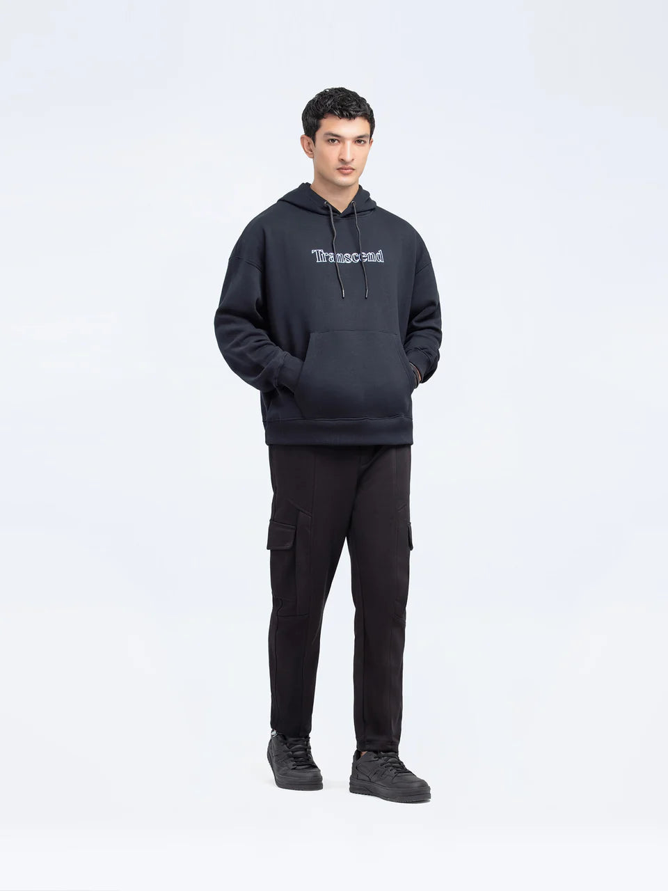 Transcend Pullover Hoodie – Fleece Comfort with Front & Back Print