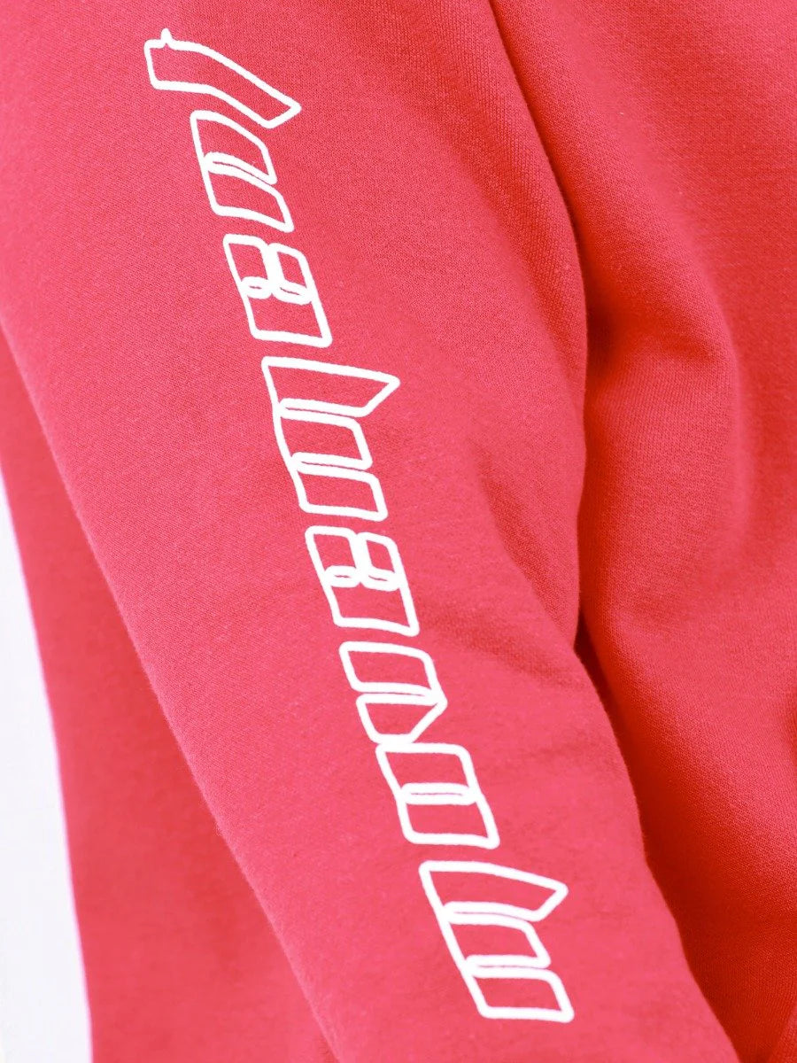 Essential Pullover Hoodie – Cozy Fleece with Front & Back Print