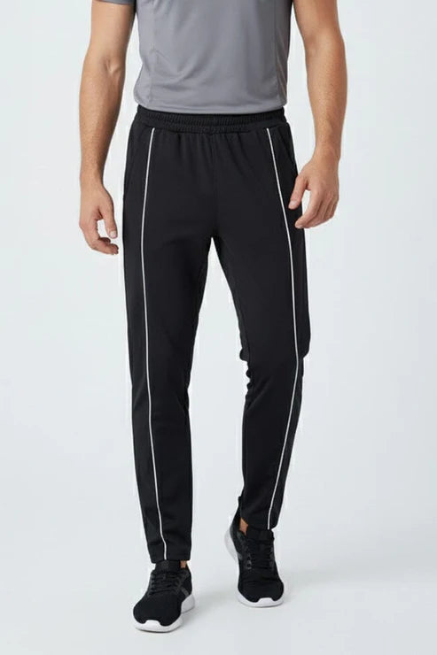 Men’s Quick-Dry Striped Active Trousers