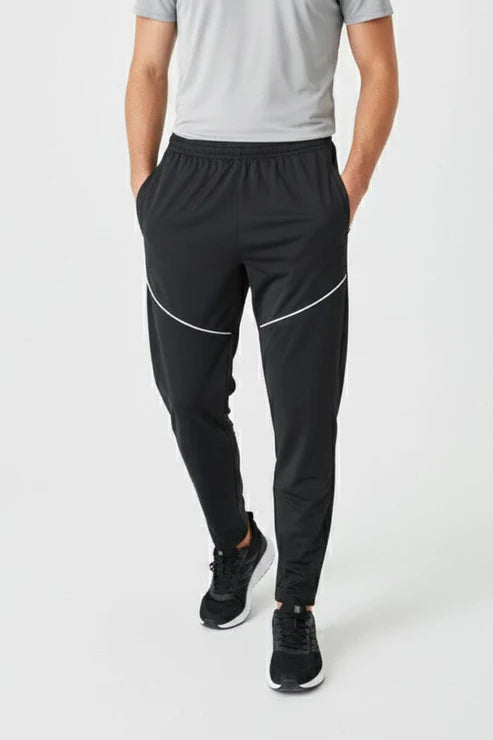 Men’s Contrast Piping Quick-Dry Active Trousers