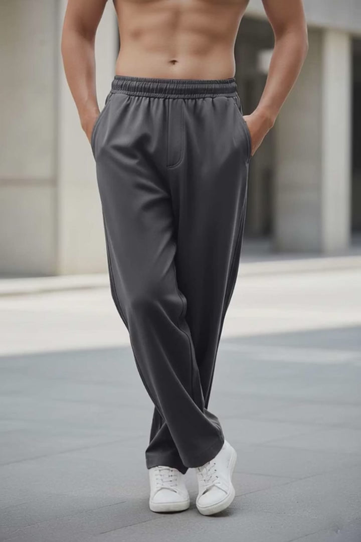 Men’s Loose-Fit Casual Performance Trousers