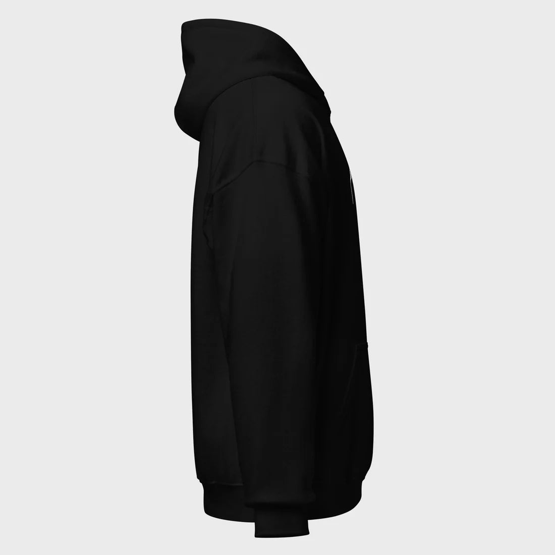 Arabic Script 'Muslim' Black Hoodie